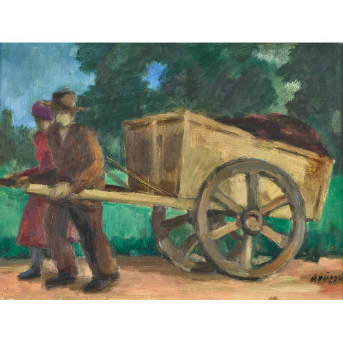 ARNOLD BR�GGER : 'Gang zur Arbeit' (DOBIASCHOFSKY AUKTIONEN AG)