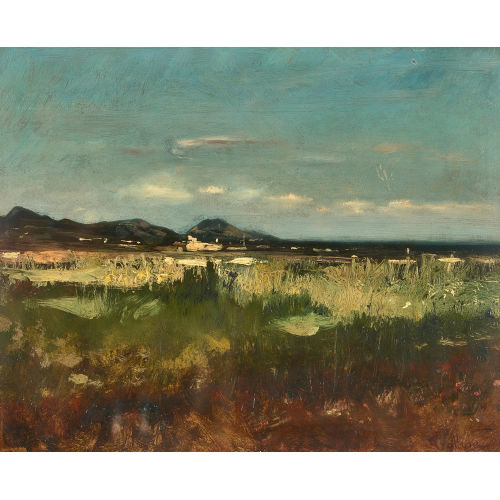 CESARE TALLONE : Paesaggio (DOBIASCHOFSKY AUKTIONEN AG)