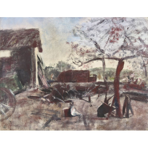 GUIDO TALLONE : Landschaft mit Bauernhaus (DOBIASCHOFSKY AUKTIONEN AG)