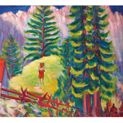STANISLAW ST�CKGOLD : B�uerin auf der Alp (DOBIASCHOFSKY AUKTIONEN AG)