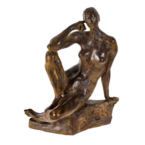OTTO CHARLES B�NNINGER : Sitzender weiblicher Akt (DOBIASCHOFSKY AUKTIONEN AG)