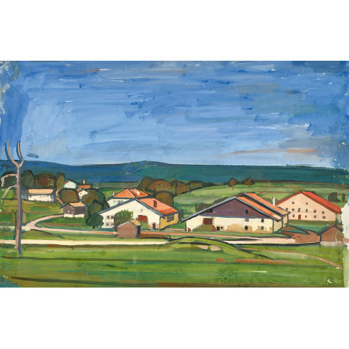 ALBERT SCHNYDER : 'La Bosse (Freiberge)' (DOBIASCHOFSKY AUKTIONEN AG)