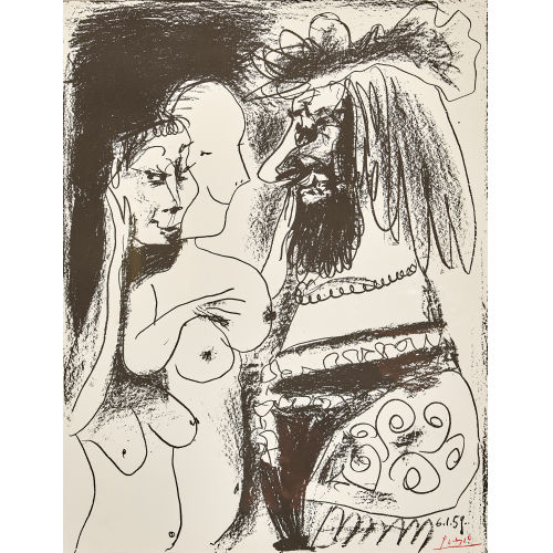 PABLO PICASSO : 'Le Vieux Roi' (DOBIASCHOFSKY AUKTIONEN AG)