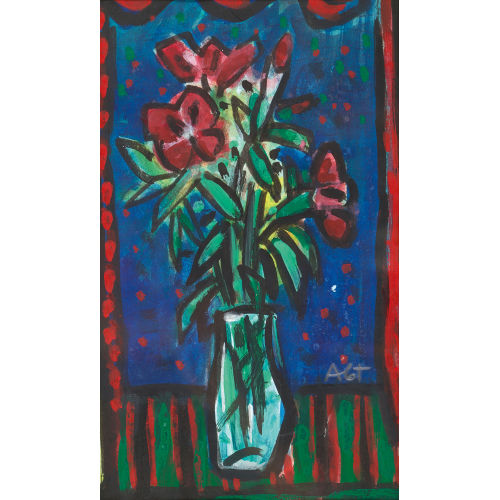OTTO ABT : Blumen in Vase (DOBIASCHOFSKY AUKTIONEN AG)