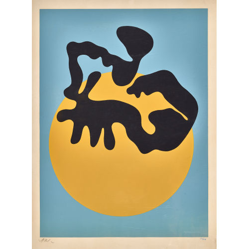 HANS (AUCH JEAN) ARP : 'Non loin du soleil, de la lune et des �toiles' (DOBIASCHOFSKY AUKTIONEN AG)