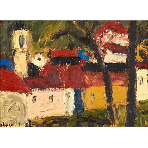 FLAVIO PAOLUCCI : Paesaggio (DOBIASCHOFSKY AUKTIONEN AG)