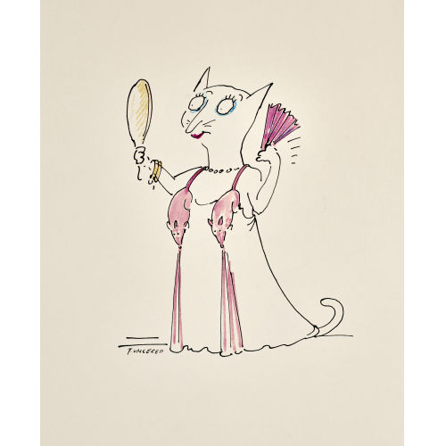 TOMI UNGERER : 'Die Katzenmappe von Tomi Ungerer' (DOBIASCHOFSKY AUKTIONEN AG)
