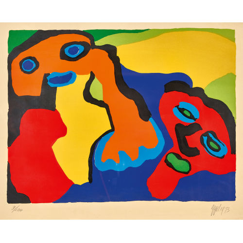 KAREL APPEL : Fratzen (DOBIASCHOFSKY AUKTIONEN AG)