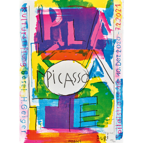 SAMUEL BURI : 'Picasso Plakate Kulturstiftung Basel' (DOBIASCHOFSKY AUKTIONEN AG)