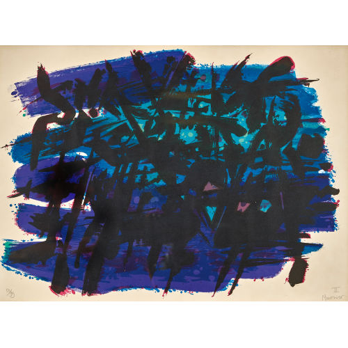 ALFRED MANESSIER : Ohne Titel (DOBIASCHOFSKY AUKTIONEN AG)