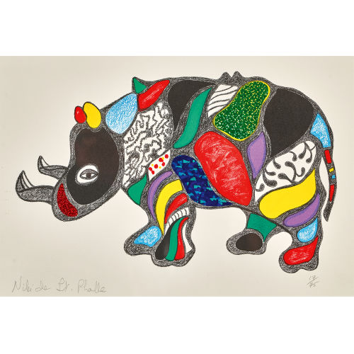 NIKI DE SAINT PHALLE : Nashorn (DOBIASCHOFSKY AUKTIONEN AG)