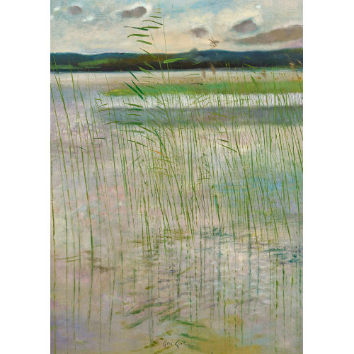 REN� GENIS : 'Les roseaux d'�tival (Jura)' (DOBIASCHOFSKY AUKTIONEN AG)