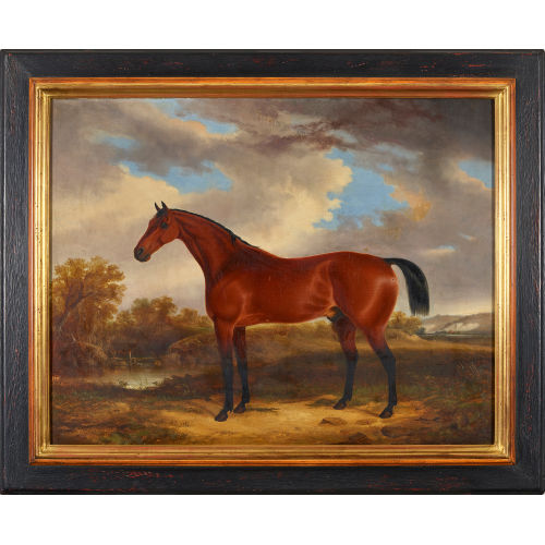 GEORGE COLE : 'Portrait of a Horse' (DOBIASCHOFSKY AUKTIONEN AG)