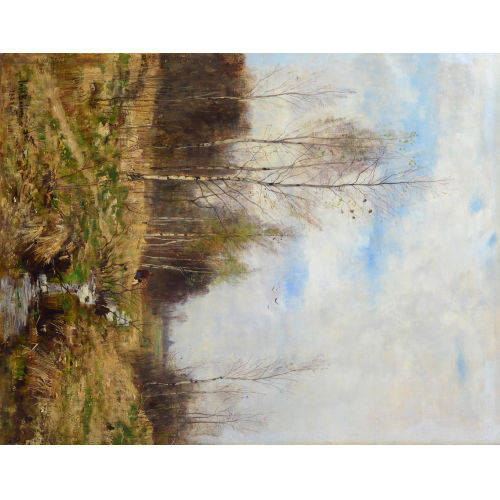 PAUL BAUM : Herbstlandschaft mit Bach (DOBIASCHOFSKY AUKTIONEN AG)