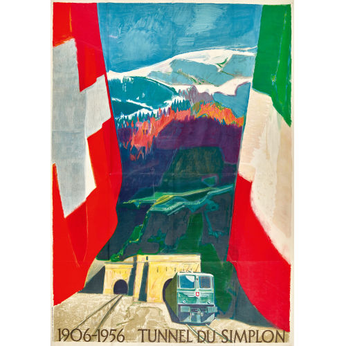 ADRIEN HOLY : '1906-1956 Tunnel du Simplon' (DOBIASCHOFSKY AUKTIONEN AG)