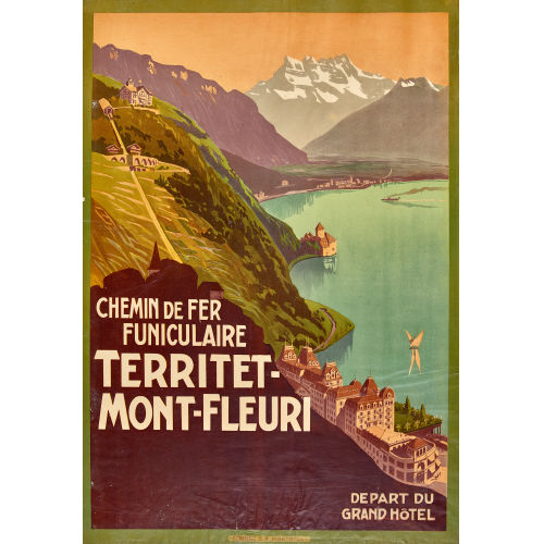 ANONYM : 'Chemin de Fer Funiculaire Territet-Mont-Fleuri' (DOBIASCHOFSKY AUKTIONEN AG)