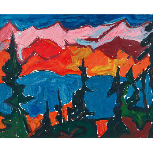 MARTIN PETER FL�CK : 'Brienzersee' (DOBIASCHOFSKY AUKTIONEN AG)