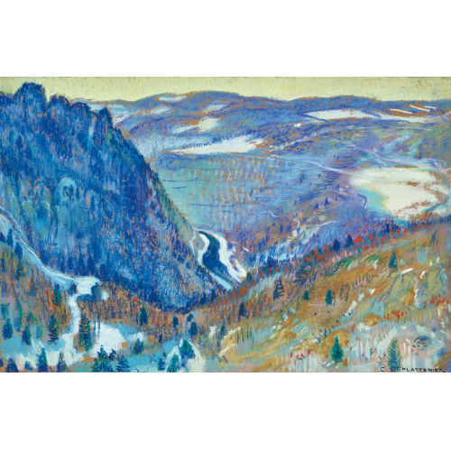 CHARLES L'EPLATTENIER : Le Doubs pr�s Muriaux (DOBIASCHOFSKY AUKTIONEN AG)