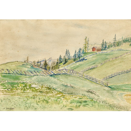 ALBERT TRACHSEL : Berglandschaft (DOBIASCHOFSKY AUKTIONEN AG)