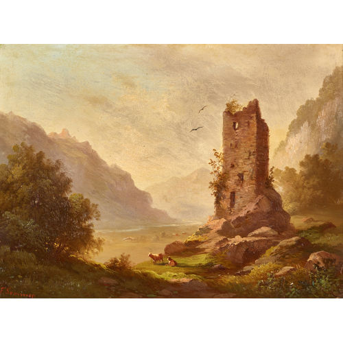 FERDINAND SOMMER : Der Restiturm in Meiringen (DOBIASCHOFSKY AUKTIONEN AG)