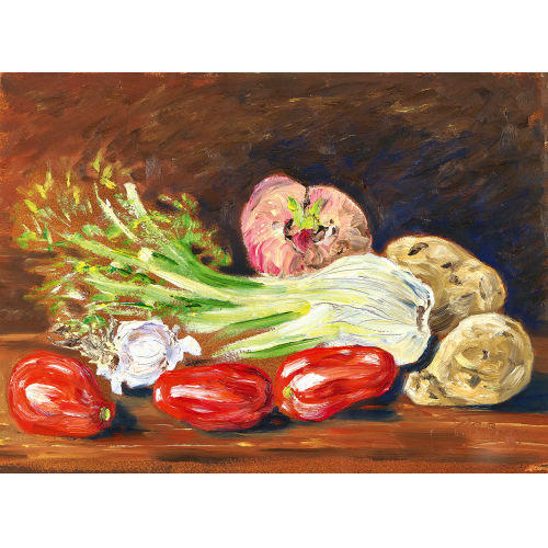 PETER ROBERT III BERRY : Gem�sestillleben (DOBIASCHOFSKY AUKTIONEN AG)