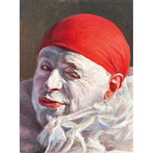ARMAND FRAN�OIS JOSEPH HENRION : Zwinkernder Clown mit roter M�tze (DOBIASCHOFSKY AUKTIONEN AG)