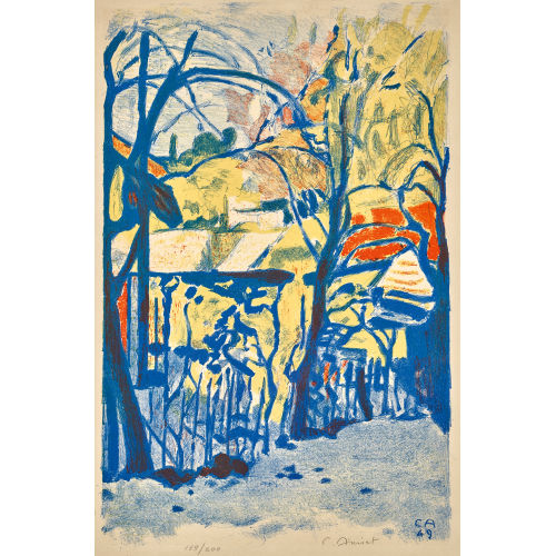 CUNO AMIET : 'Fr�hling im Garten' (DOBIASCHOFSKY AUKTIONEN AG)