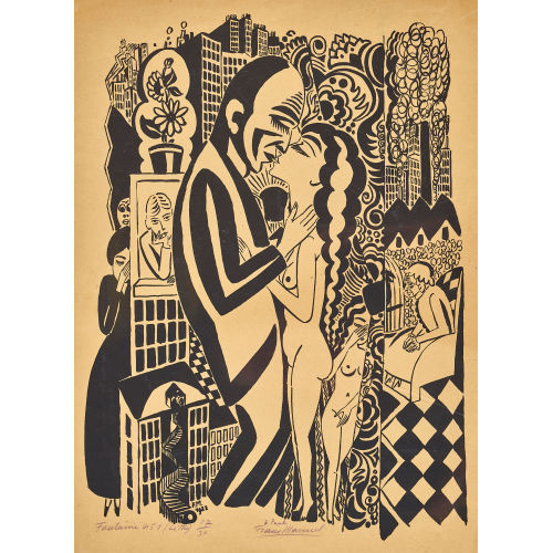 FRANS MASEREEL : 'Fantaisie' (DOBIASCHOFSKY AUKTIONEN AG)