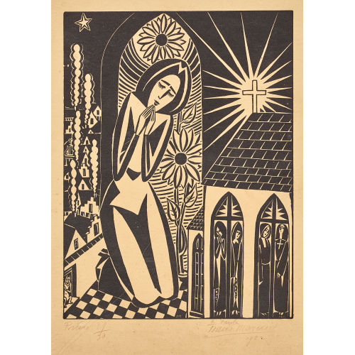 FRANS MASEREEL : 'Pri�re' (DOBIASCHOFSKY AUKTIONEN AG)