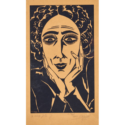FRANS MASEREEL : 'La vierge folle' (DOBIASCHOFSKY AUKTIONEN AG)