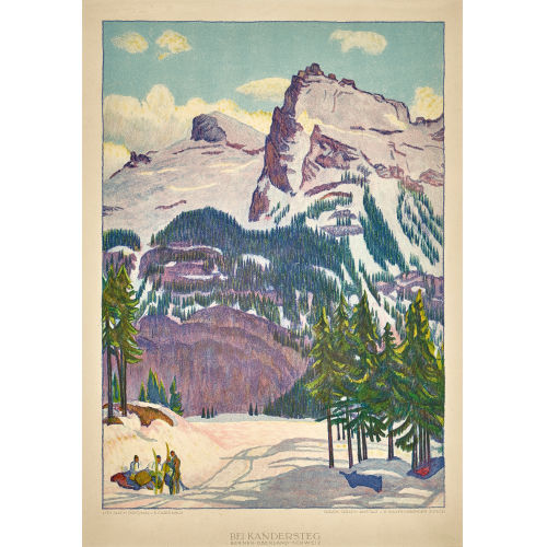 EMIL CARDINAUX : 'Bei Kandersteg' (DOBIASCHOFSKY AUKTIONEN AG)