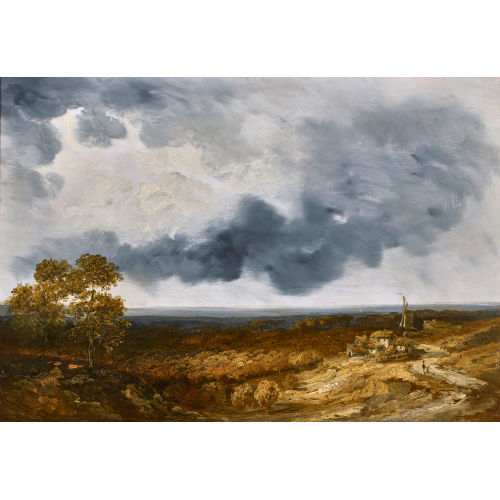 GEORGES MICHEL : 'Moulin aux environs de Paris' (DOBIASCHOFSKY AUKTIONEN AG)