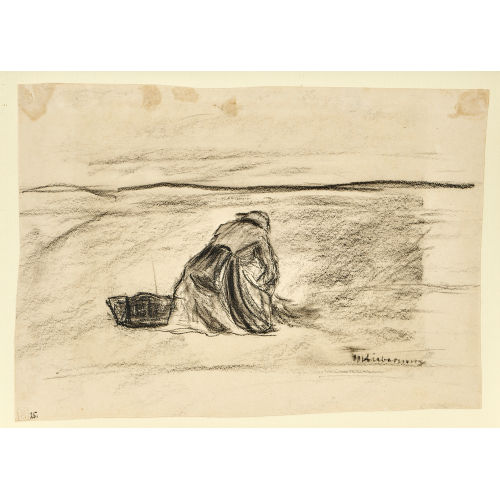 MAX LIEBERMANN : Frau in den D�nen (DOBIASCHOFSKY AUKTIONEN AG)
