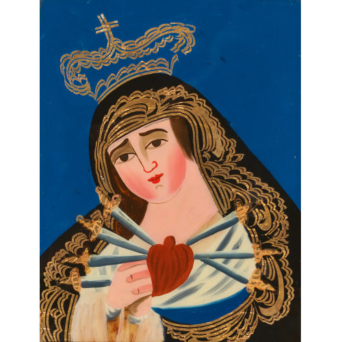 19. JH. ALPENL�NDISCH : Mater Dolorosa (DOBIASCHOFSKY AUKTIONEN AG)