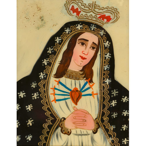 19. JH. SPANIEN : Mater Dolorosa (DOBIASCHOFSKY AUKTIONEN AG)