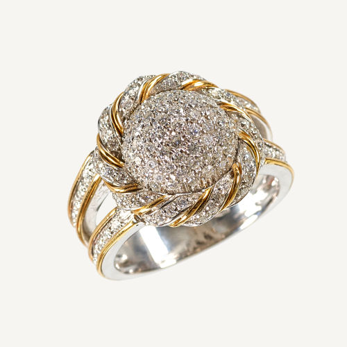 BRILLANT-RING : (DOBIASCHOFSKY AUKTIONEN AG)