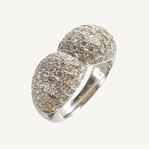 BRILLANT-RING : T�nnler, Z�rich (DOBIASCHOFSKY AUKTIONEN AG)