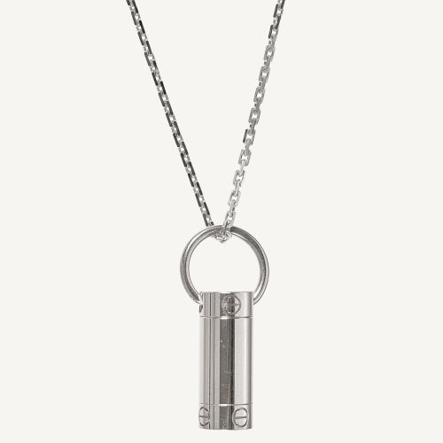 GOLD-ANH�NGER MIT KETTE : Cartier 'Love', Paris (DOBIASCHOFSKY AUKTIONEN AG)