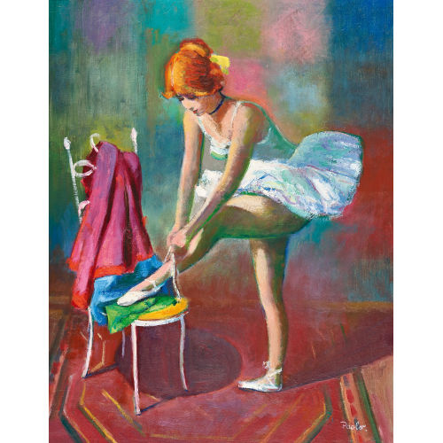 PAUL JAKOB) PAOLO (EIGTL. M�LLER : 'T�nzerin Marilies' (DOBIASCHOFSKY AUKTIONEN AG)