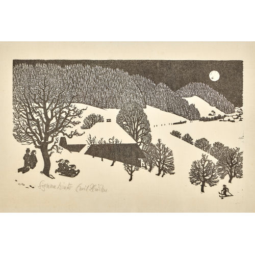EMIL ZBINDEN : 'Winter bei Signau' (DOBIASCHOFSKY AUKTIONEN AG)