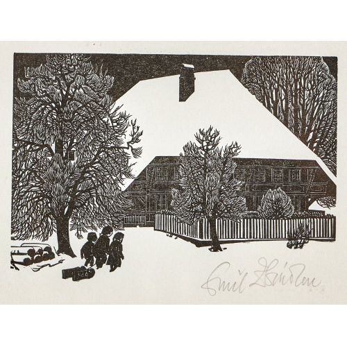 EMIL ZBINDEN : 'Winter' (DOBIASCHOFSKY AUKTIONEN AG)