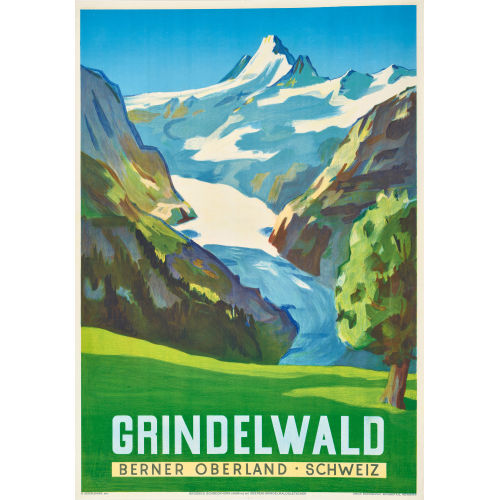 HANS JEGERLEHNER : 'Grindelwald' (DOBIASCHOFSKY AUKTIONEN AG)