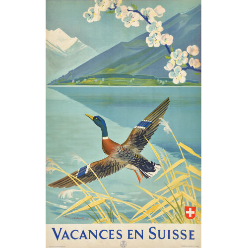 HANS AESCHBACH : 'Vacances en Suisse' (DOBIASCHOFSKY AUKTIONEN AG)