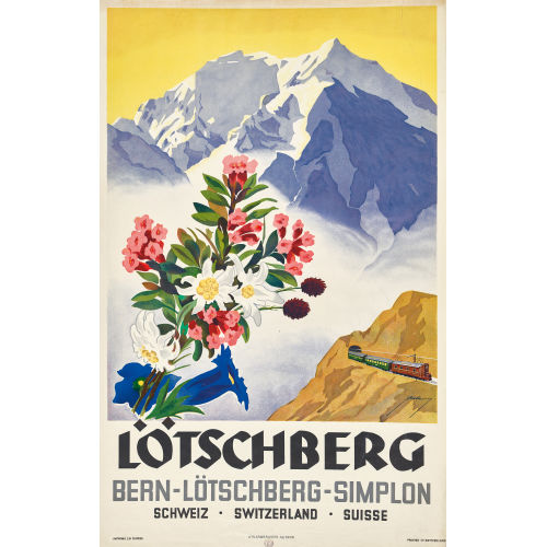 ARMIN BIEBER : 'Loetschberg' (DOBIASCHOFSKY AUKTIONEN AG)