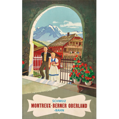 ANONYM : 'Montreux-Berner Oberland' (DOBIASCHOFSKY AUKTIONEN AG)