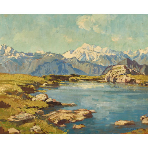 ARNOLD HANS BR�GGER : Bergsee (DOBIASCHOFSKY AUKTIONEN AG)