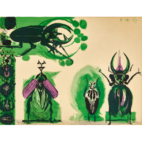 GRAHAM VIVIAN SUTHERLAND : 'Beetles I' (DOBIASCHOFSKY AUKTIONEN AG)
