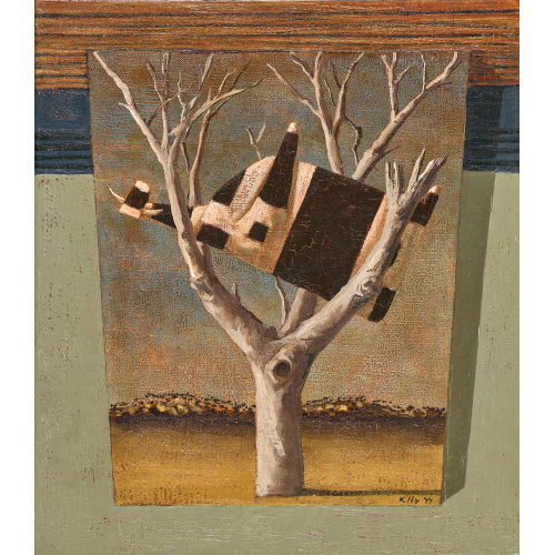JOHN KELLY : 'Cow up a Tree' (DOBIASCHOFSKY AUKTIONEN AG)