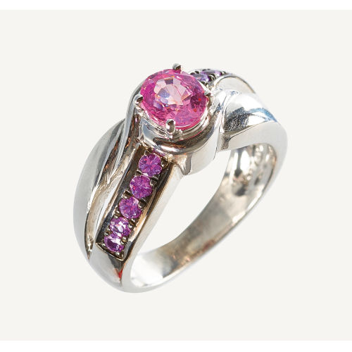 AMETHYST-SAPHIR-RING : (DOBIASCHOFSKY AUKTIONEN AG)