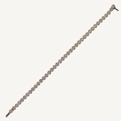 DIAMANT-BRACELET : (DOBIASCHOFSKY AUKTIONEN AG)